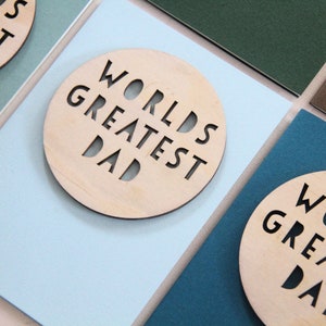 Dad Father's Day Card. Worlds Greatest Dad. Dad Gift. 1st Father's Day. Dad Birthday Card. Fathers Day. Daddy Card. Dada Card. Dadda. First.