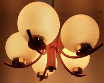 Vintage Richard Essig Chandelier/1970s