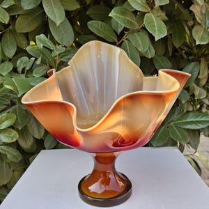 Fazzoletto Bowl/Vase/MCM/Prokuplje/Yugoslavia 1970s