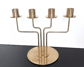IKEA キャンドルホルダー デザイン：Henrik Preutz シルバーメタル