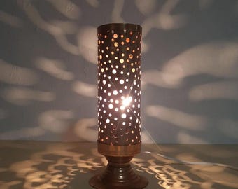 Copper Ambiental Table Lamp/1980s