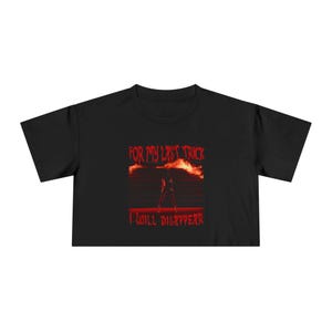 Halsey For my Last Trick Crop Tee