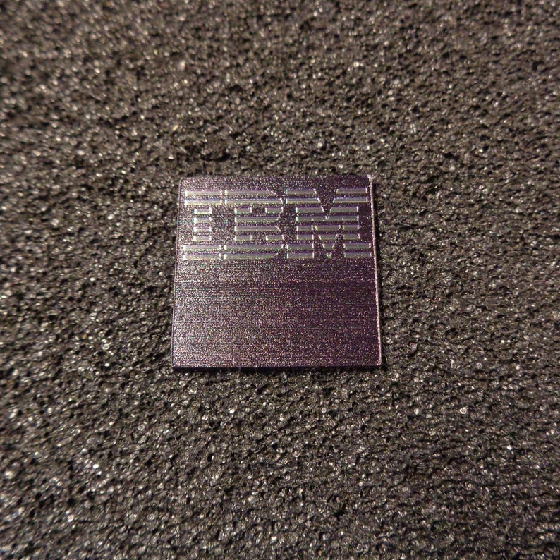 IBM Industrial M PC Logo Label Decal Case Sticker Badge [538c] - Etsy