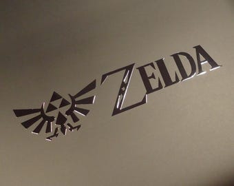 Legend of Zelda Logo / Aufkleber / Sticker / Badge / Label 100 x 24mm[260]