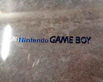 Etiqueta de GameBoy / Aufkleber / Pegatina / Insignia / Logotipo [162b]
