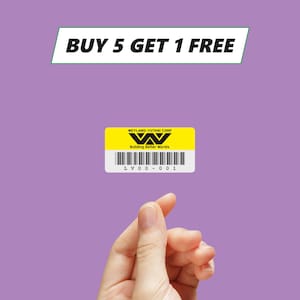 Etiqueta de activo de Weyland Yutani Etiqueta engomada de vinilo / Etiqueta / Aufkleber / Insignia / Logotipo 2 x 1 in [813]