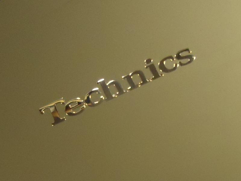 Technics Label / Aufkleber / Sticker / Badge / Logo 50mm x 7mm [402]