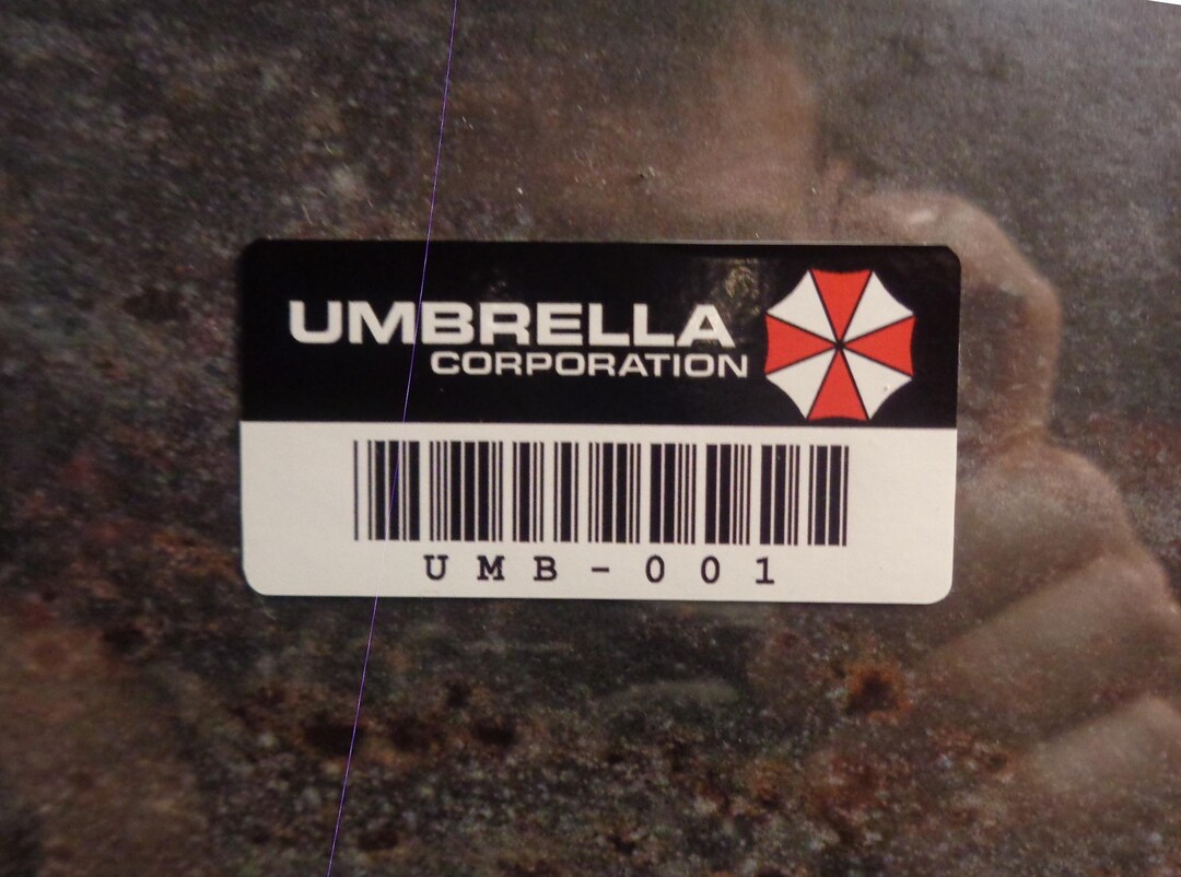 12 Pcs Set Umbrella Corporation Sticker, 11 Inches Sheet, For Hard Hat, Laptop, Phone, Helmet, Car Window, Bumper