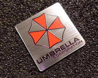 Umbrella Corporation Logo Label Decal Case Sticker Badge [467d]