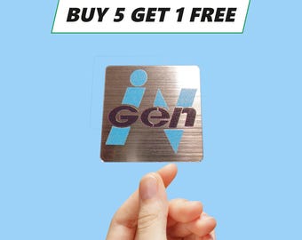 InGen Corporation Logo Label Decal Case Sticker Badge [470b]