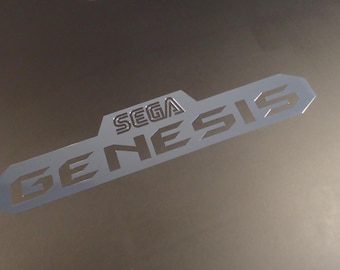 Etykieta Sega Genesis / Aufkleber / Naklejka / Odznaka / Logo 10,1 x 2,2 cm [267]