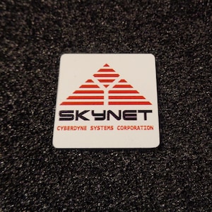 Sky Net Cyberdyne Corporation Logo Label Decal Case Sticker Badge [522b]