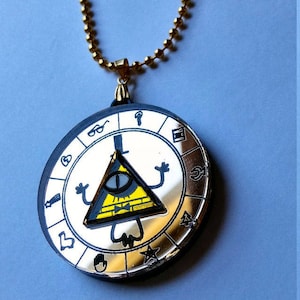 Bill Cipher Containment Necklace