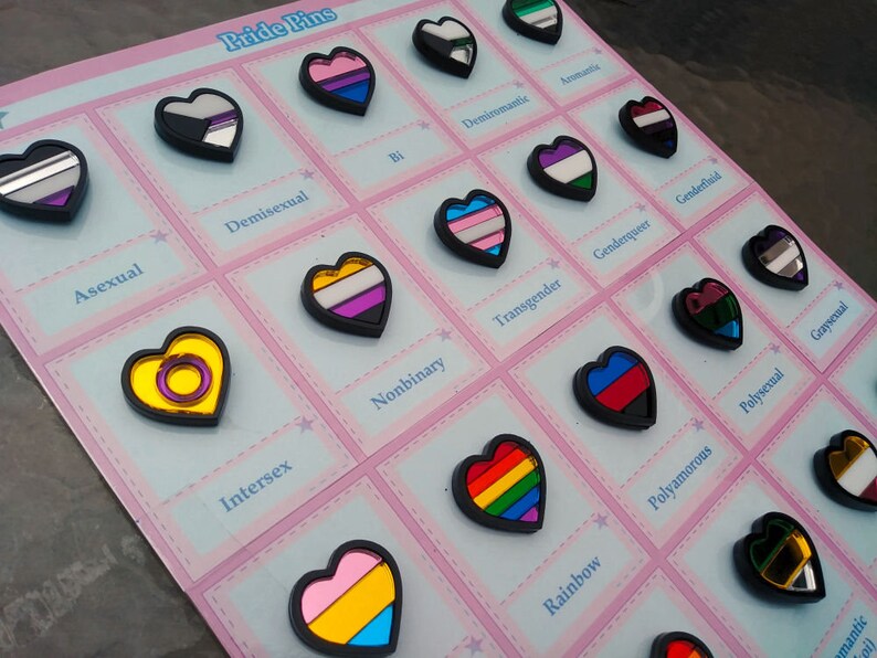 Orientation Pride Pins 25 types | Etsy