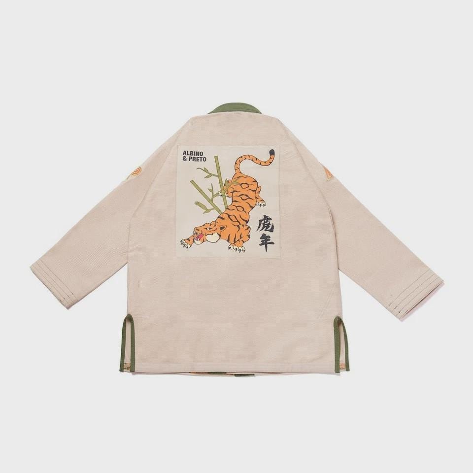 Year of the Tiger BJJ Gi: Shoyoroll X Albino & Preto
