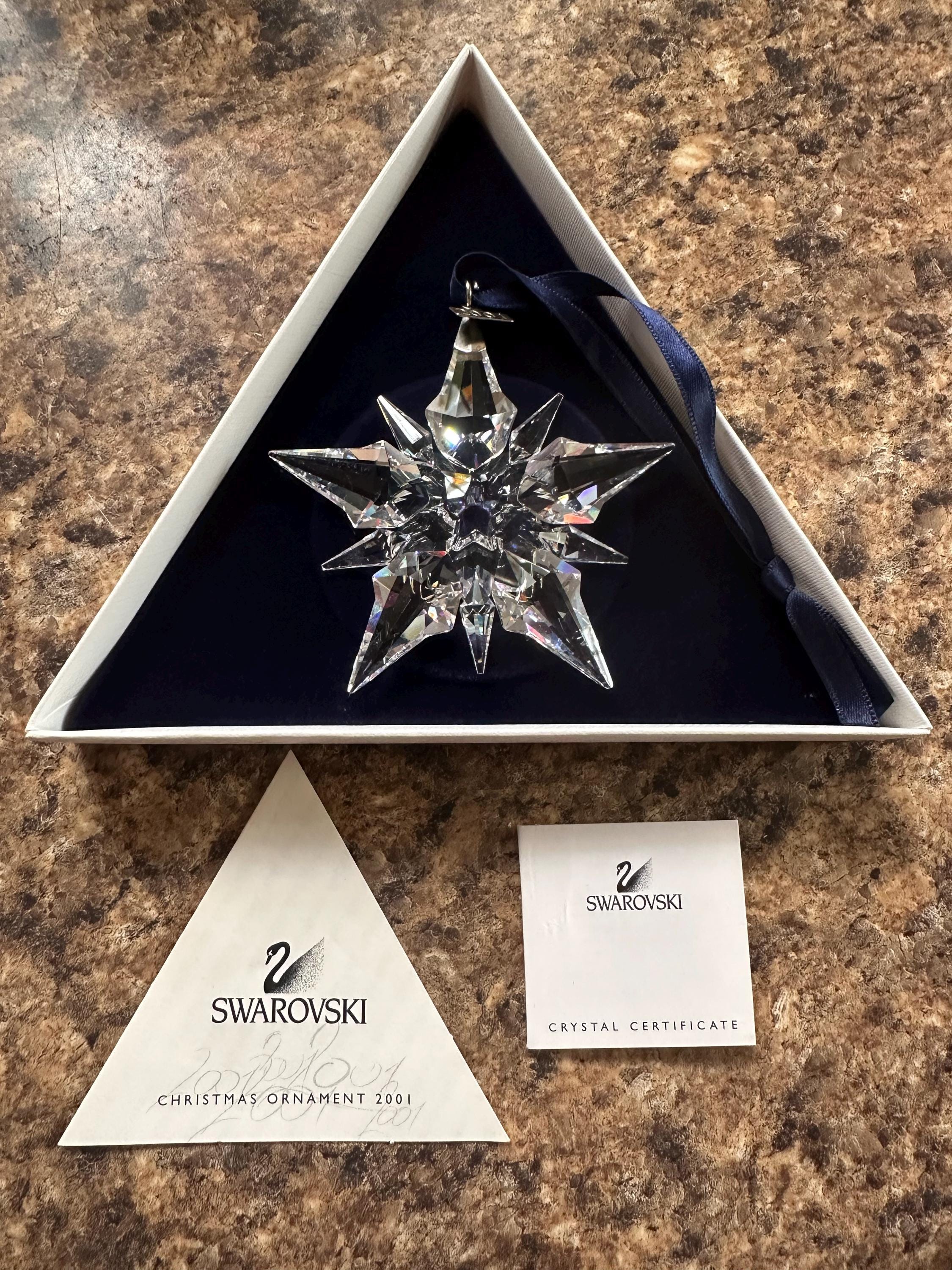 Swarovski Ornament 2001 - Etsy Swarovski Ornament 2001 - Etsy
