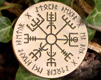 Vegvisir Wayfinder Coin - Bronze