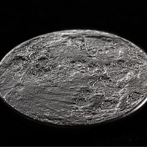 Neumond Münze aus Eisen - 26 mm