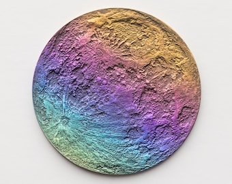 Rainbow Moon Coin - LGBTQ+ Pride