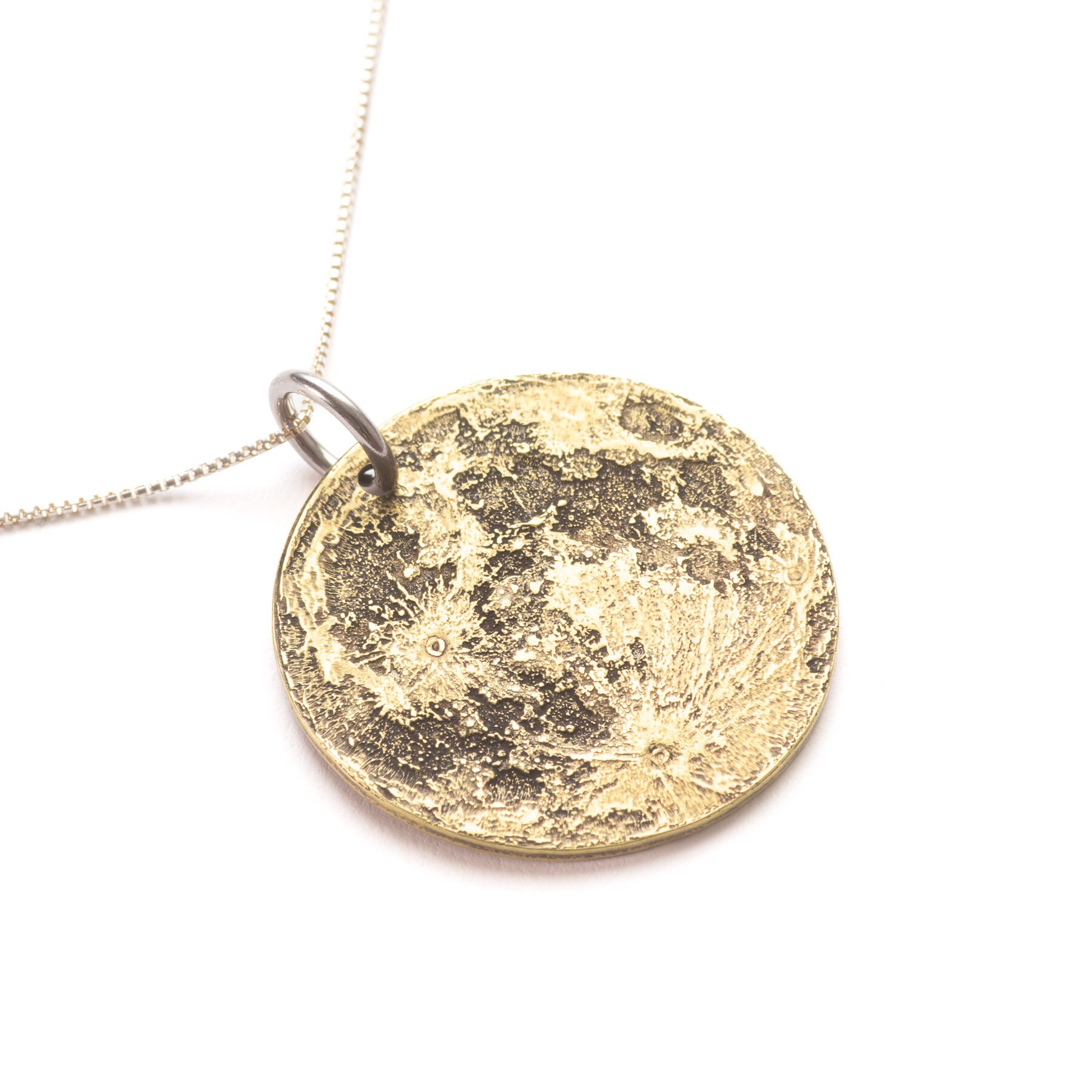Harvest Moon Brass Necklace 1 Pendant or Charm Etsy Canada