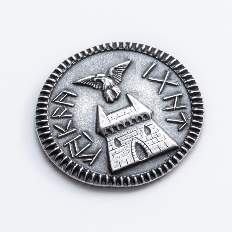 White Hand of SARUMAN Silver Coin image 4
