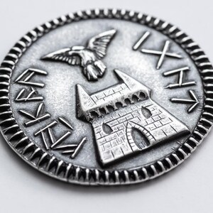 White Hand of SARUMAN Silver Coin image 7