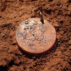 Mars Kupfer Anhänger