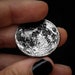 Silver Full Moon Coin - 1' 