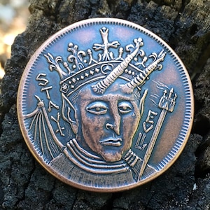 Be Good/Stay Evil Copper Decision Maker Coin image 6