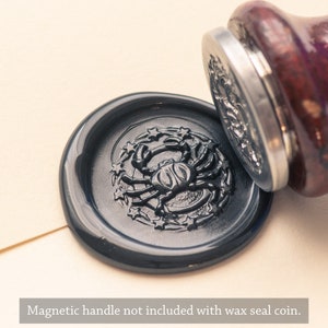 Zodiac Cancer Wax Seal Coin