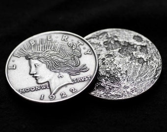 American Gods Moon Coin - Shadow's Liberty Head Coin