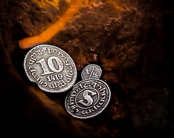 The Scouring of the SHIRE™ Iron Coins - 3 Coins from Middle-earth™