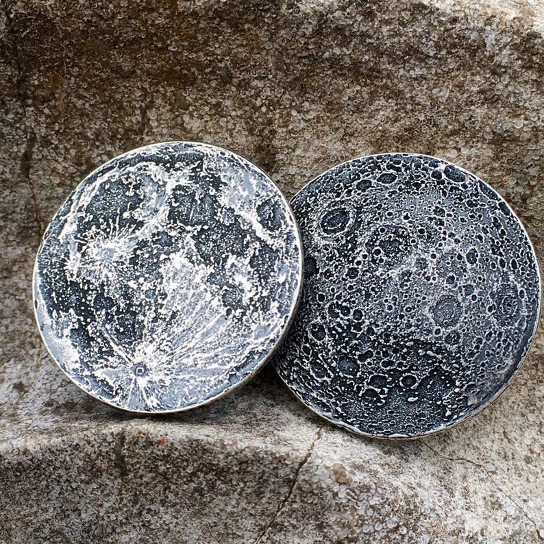 Silver Full Moon Coin 1 image 2