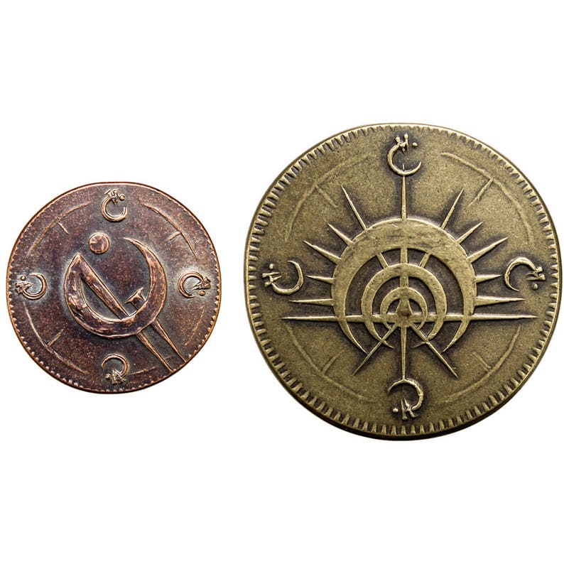 Two coins. Монета с двумя стрелами. Монета 2122 года.