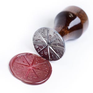 Moneta con sigillo di ceralacca "Pizzas Of Eight Supreme"