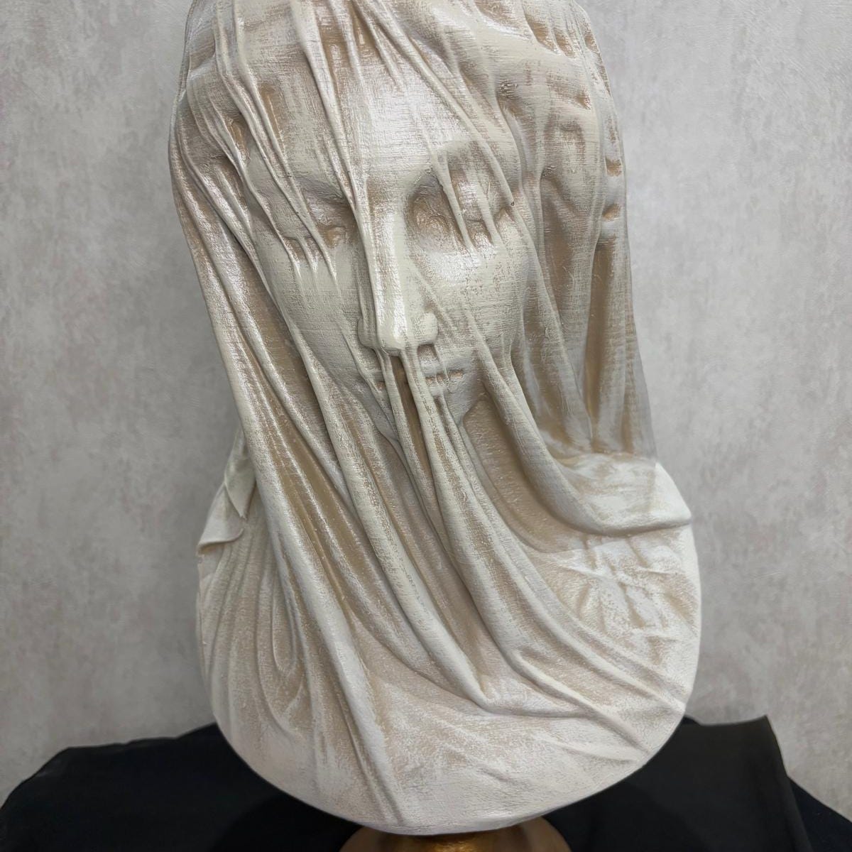 Veiled Virgin Mary Statue, Catholic Home Offıce Decor, Easter Gift, - Etsy