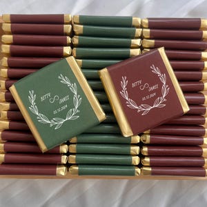 50 Pcs Wedding Chocolate, Wedding Chocolate Favors, Customized Chocolate, Wedding Favors, Engagement Chocolate, Favors For Guests