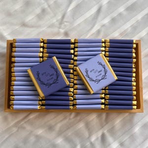50 Pcs Wedding Chocolate, Personalized Wedding Favors, Custom Chocolate Gift, Elegant Chocolate Favors for Guests, Engagement Chocolate.
