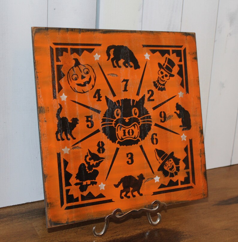 Halloween Game Board/Dime Toss/Penny/Vintage Style/Carnival Etsy
