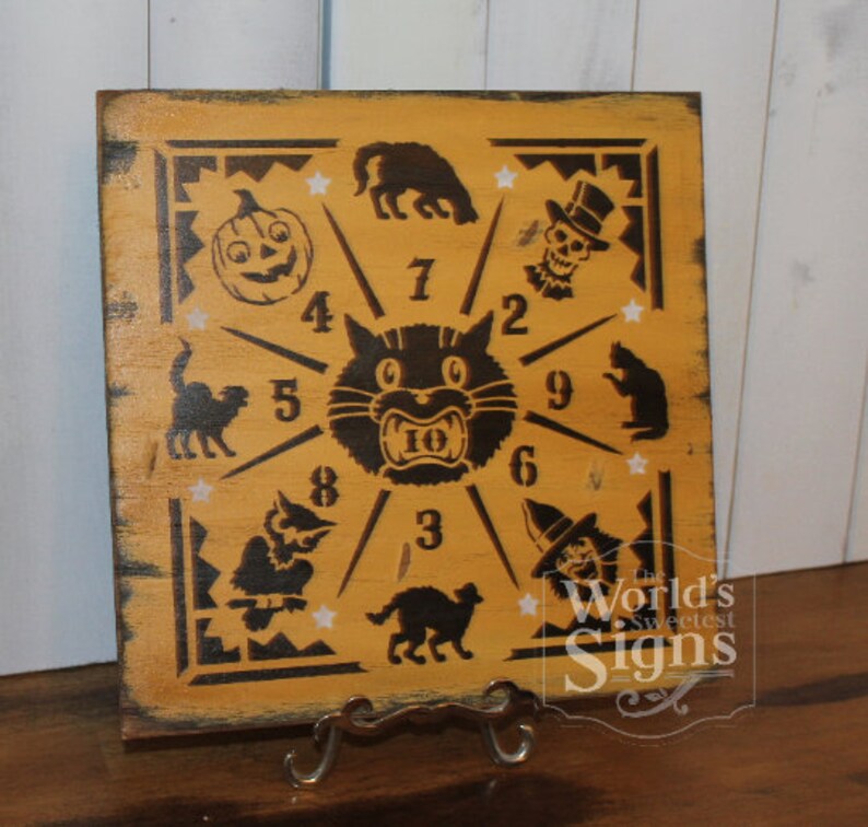 Halloween Game Board/Dime Toss/Penny/Vintage Style/Carnival Etsy