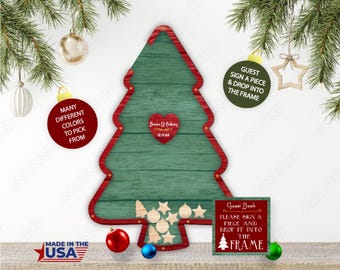 Christmas Tree - Guestbook - Alternative - Wedding - Winter - Tree - Ornament