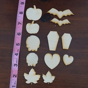 Libro de visitas de Halloween/Dos calaveras/Alternativo/Personalizado/Formas de madera/Corazón/Marco superior/Boda - ENVÍO RÁPIDO/Boda gótica imagen 9