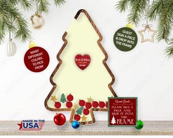 Christmas Tree - Guestbook - Alternative - Wedding - Winter - Tree - Ornament