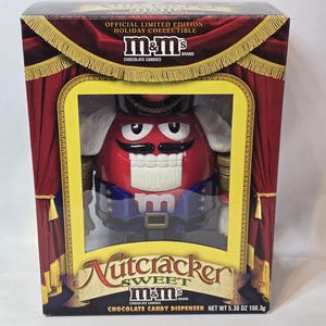 M&m Nutcracker Dispenser - Etsy
