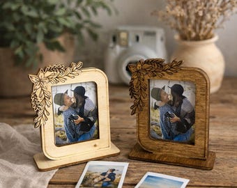 Instax Frame for Mini, Square & Wide, Wooden Magnetic Photo Display