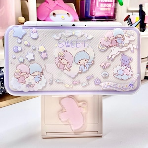 DIY Sea of Stars, Gemini 3ds nds case full model series, anime cartoon handmade protective case