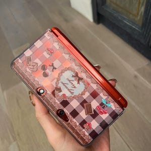 DIY Cherry 3ds nds case full model series, anime cartoon handmade protective case
