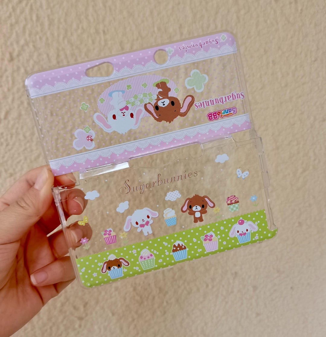 サンリオ シュガーバニーズ 3DS/NDSケース 透明保護ハードケース
