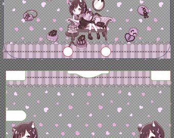 3ds nds case full model series anime cartoon handmade Landmine Girl