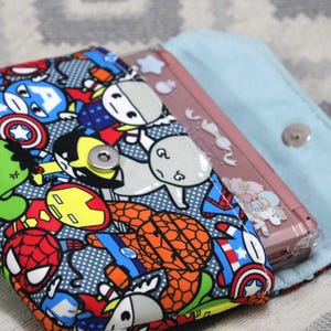Nintendo 3DS Carrying Case – Cute Superhero Console Pouch, Custom Size Compatible with Switch Lite/OLED/DS Series